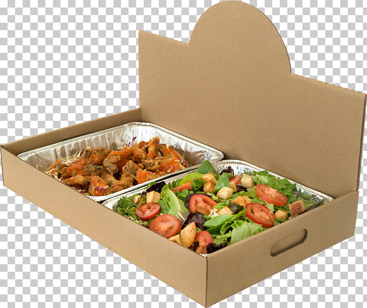 caja para dos platos