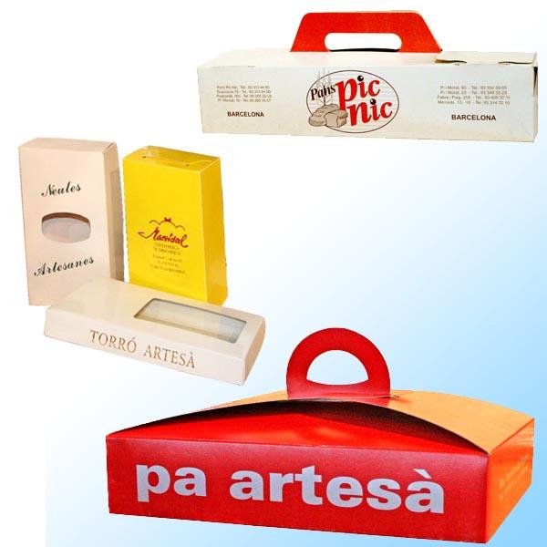 caja pastelería con alza 