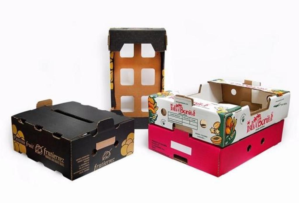 caja para verduras y frutas