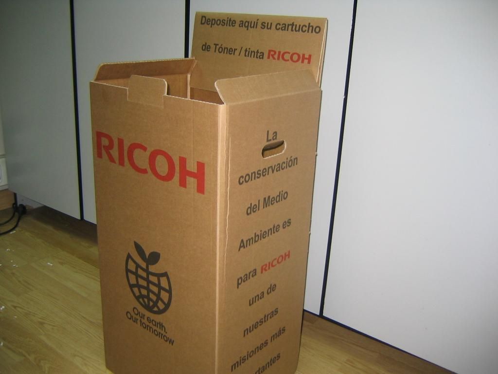 papelera carton