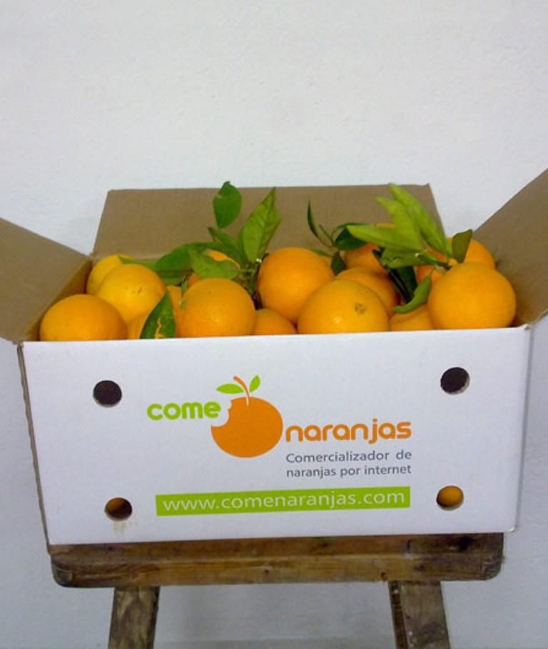 caja para naranja 