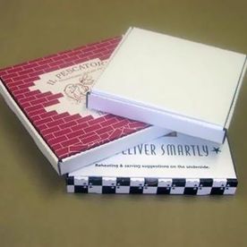 diferentes diseños caja para pizza