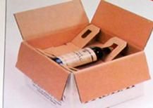 caja para 4 botella